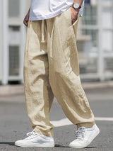 Jonash | Atmungsaktive Baumwollhose mit Taschen – Khaki