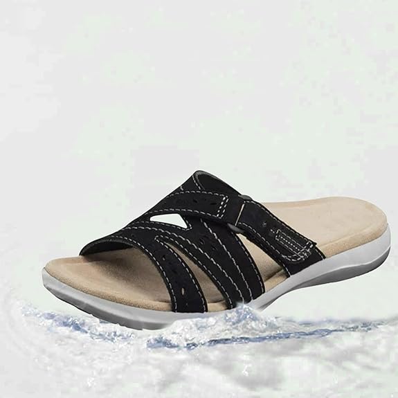 Traudel® | Komfort-Slipper mit Riemen-Design