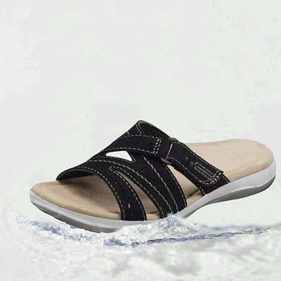 Traudel® | Komfort-Slipper mit Riemen-Design