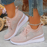 Orthopädische Sneakers für Damen mit Fußbett – Hellrosa