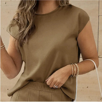 Dagmar® | Elegantes zweiteiliges Set mit weitem Bein