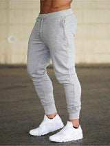 Christoph | Herren Jogginghose mit Kordelzug in der Taille – Grau
