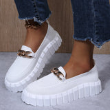 Beatrice | Orthopädische Plateau-Sneaker Für Damen – Weiß