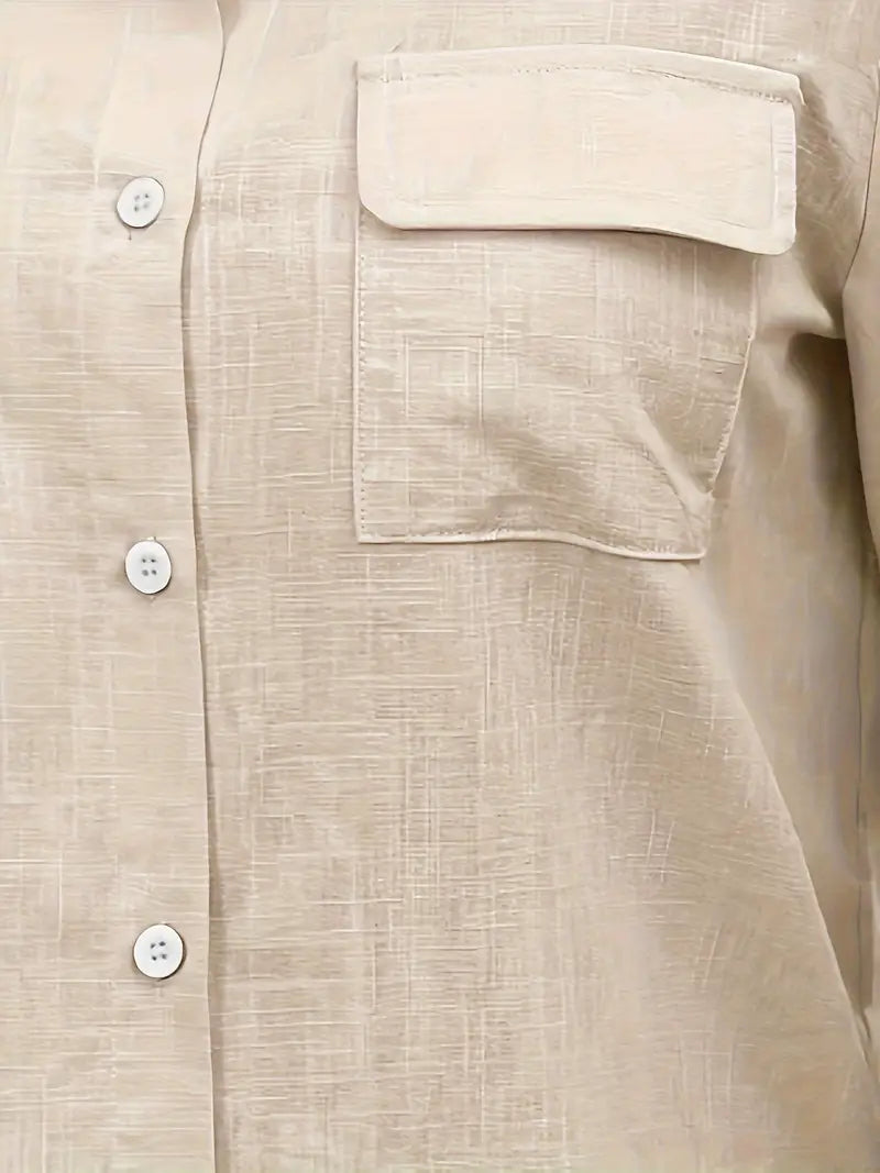 Athena - Baumwollhemd Mit Fronttaschen