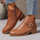 Theresa | Stilvolle Und Elegante Chelsea Stiefeletten – Braun