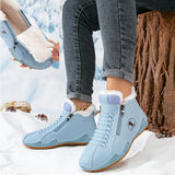 LÉA | BEQUEME WINTERSTIEFELETTEN MIT ERGONOMISCHER STÜTZE – Blau
