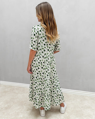 VALE | Short Sleeve Midi Dress