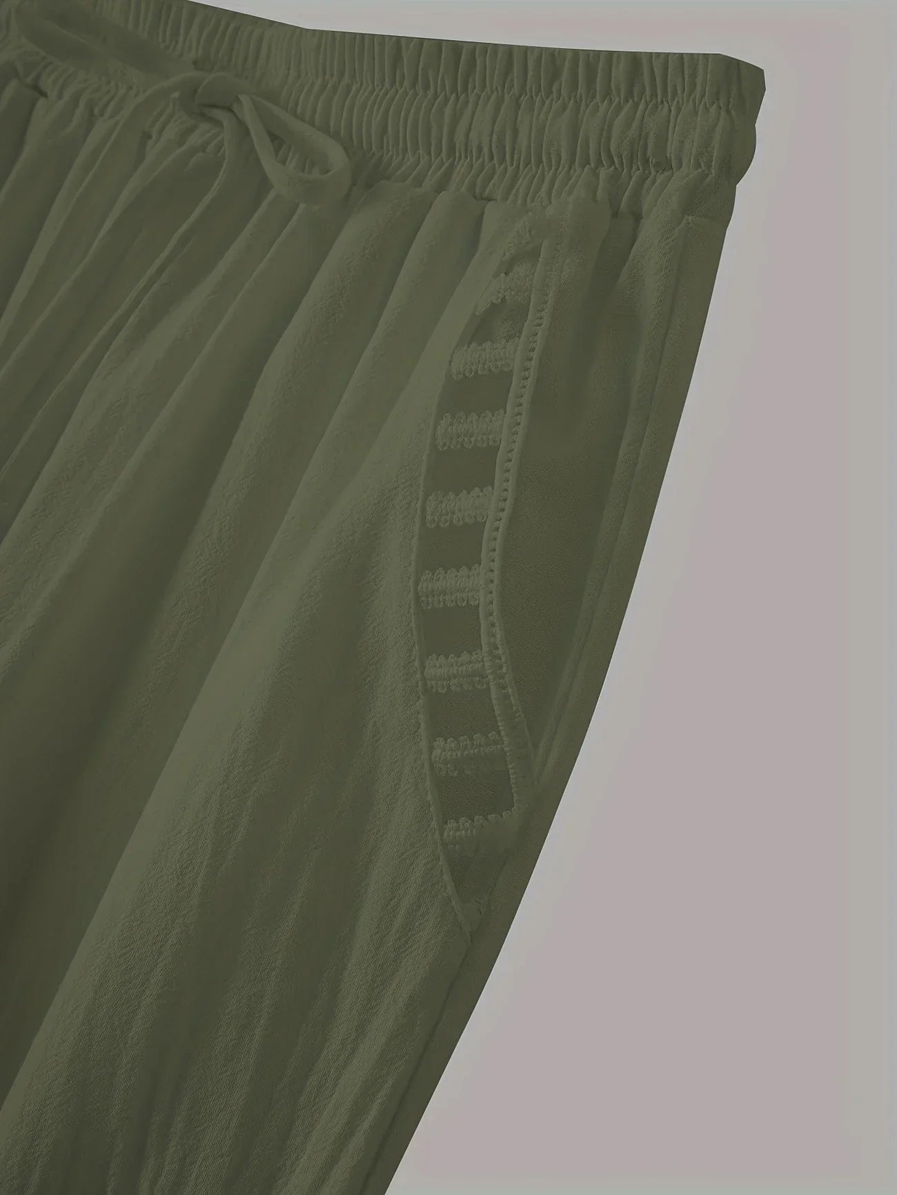 Tracey - Kontrast Besatz Verkürzt Hose