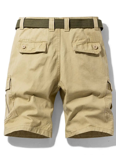 Mauro - Elegante Kurze Hose Mit Mehreren Taschen