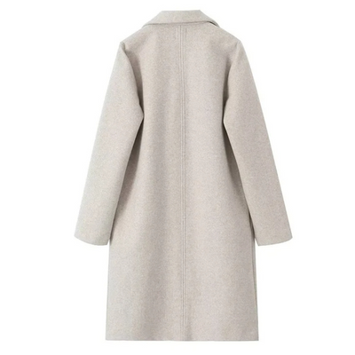 Alina® | Minimalistischer Wollmantel