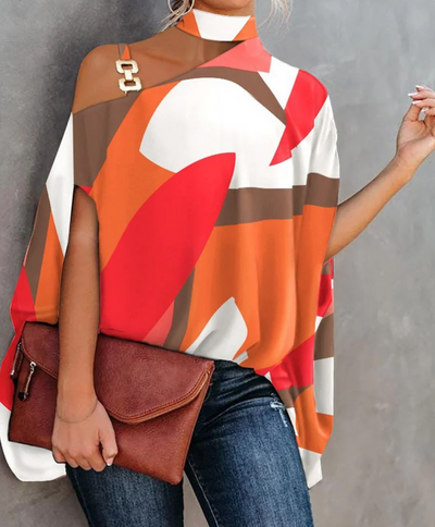 Elegantes Bedrucktes Oberteil Für Damen | Schick