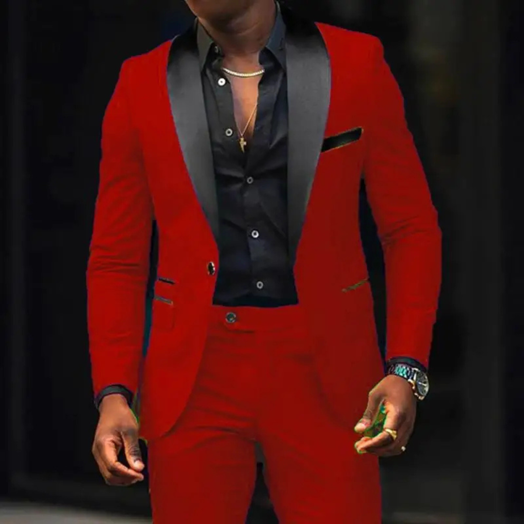 Herren Klassischer Hochzeitsgast-Anzug Set | Moderne