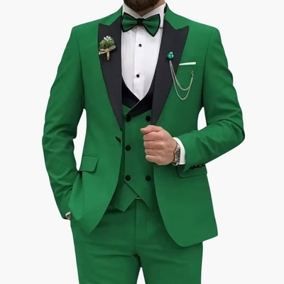 Stylisher Slim Fit Anzug - moderner Look für Herren zur Hochzeit