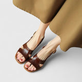 Isabella | Damen Sandalen für leichte, feminine Sommerstyles – Braun