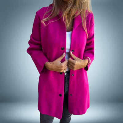 Rainah | Eleganter Trenchcoat mit Capuchon