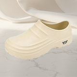 Herren Gummi Hausschuhe – Creme
