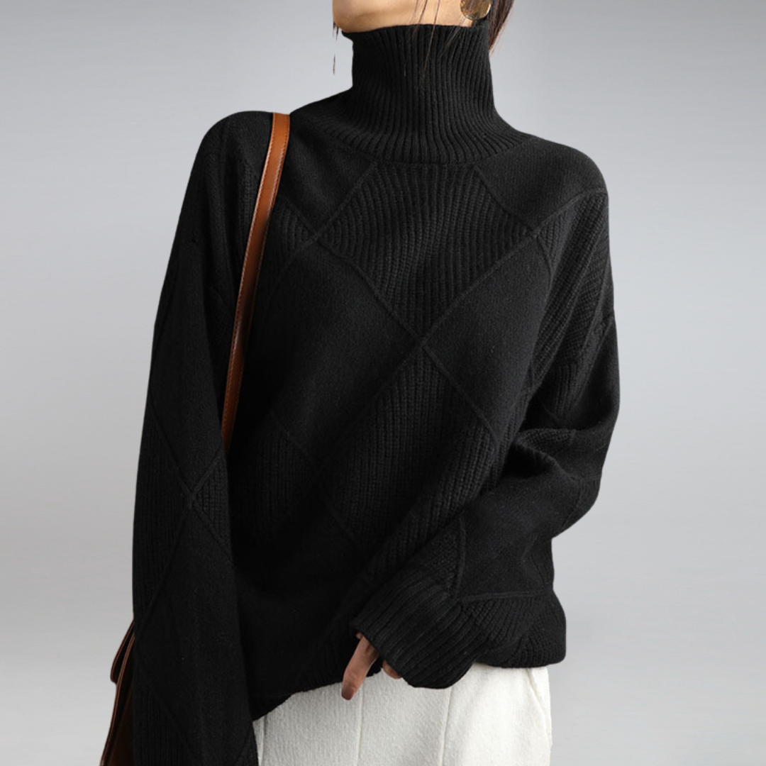 Lis™ - Bequemer Rollkragenpullover