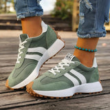 Lena | Stylische Sneaker für Damen im Alltag – Grün (Fast ausverkauft)