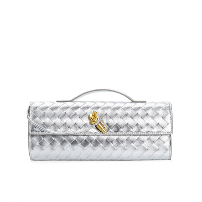 Geflochtene Damen Clutch aus Echtleder – Elegant & Vielseitig