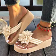 Sophia - Chic Floral Damen Flip-Flops