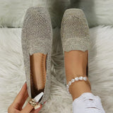 Féline | Bequeme Strick-Schuhe mit elegantem Look – Beige