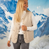 Emma | Damen Cardigan modern stilvoll & zeitlos elegant – Beige