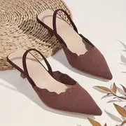 Chantalle - Summer Whisper, Elegante Damen-Slingback-Sandalen mit spitzem Zeh