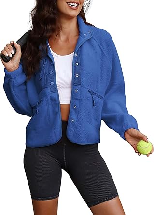 Milana® | Warme Fleecejacke mit Taschen