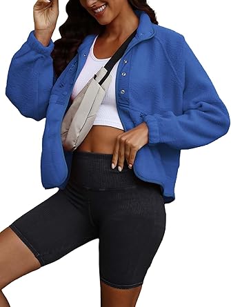 Milana® | Warme Fleecejacke mit Taschen