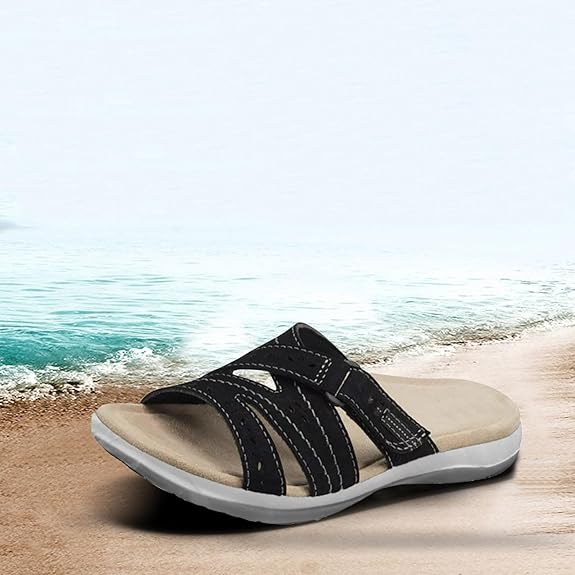 Traudel® | Komfort-Slipper mit Riemen-Design