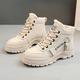 Mara | Wasserdichte Gefütterte Winterstiefel Für Damen – Beige