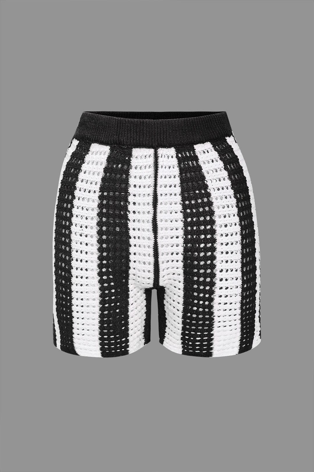 Noemi | Stylisches Häkel-Zweiteiler-Set mit Streifenmuster