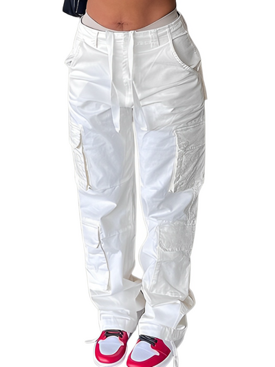 Birte® | Baggy-Cargohose mit hoher Taille