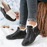LÉA | BEQUEME WINTERSTIEFELETTEN MIT ERGONOMISCHER STÜTZE – Schwarz