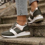 Emma | Keil Sneaker Damen Modern Stil – Grün