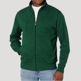 Stefan | Herren Frühlings Freizeitjacke mit Reißverschluss – Grün