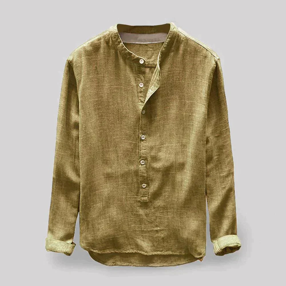 Herren Klassisch Lässig Hemd | Langarm