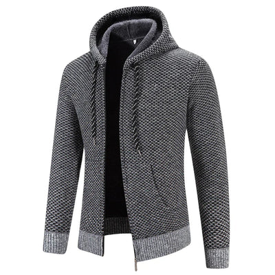 Drew | Pullover mit Reißverschluss und Kapuze