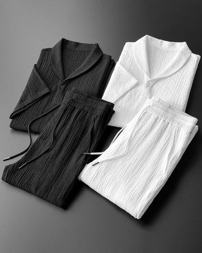 Herren Loungewear Lässiges Set | 2-teilig