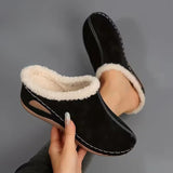 Amelia | Damen Sandalen Slip-On weich modern elegant – Schwarz