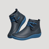 Jasmin | Damen Frühjahrs Lässige Knöchelriemen Stiefel – Blau