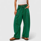 Claudia | Damenhose chic modern vielseitig kombinierbar – Grün