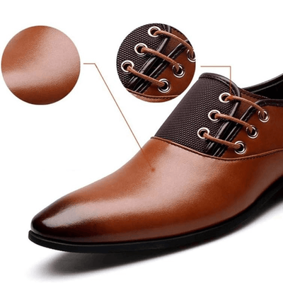 Herren Elegante Vegane Leder-Business-Schuhe | Ideal für das tägliche Tragen