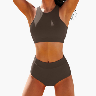 Sport-Bikini - Damen Bustier-Set für Schwimmen & Training