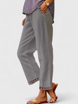 Greta | Damenhose lässig elegant und vielseitig – Grau