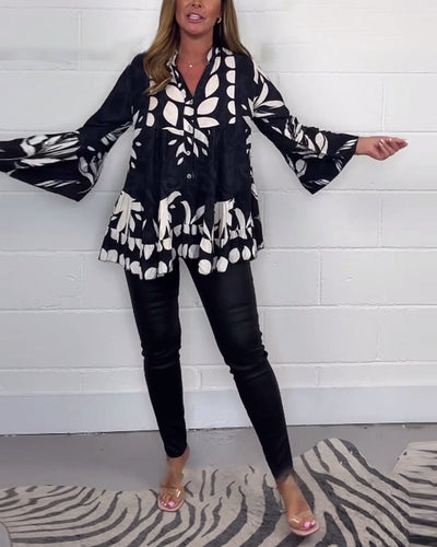 Alix® | Bluse mit Glockenärmeln