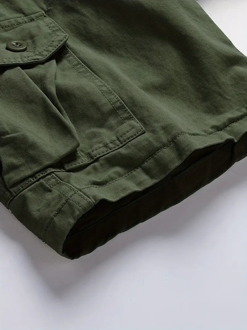 Mauro - Elegante Kurze Hose Mit Mehreren Taschen