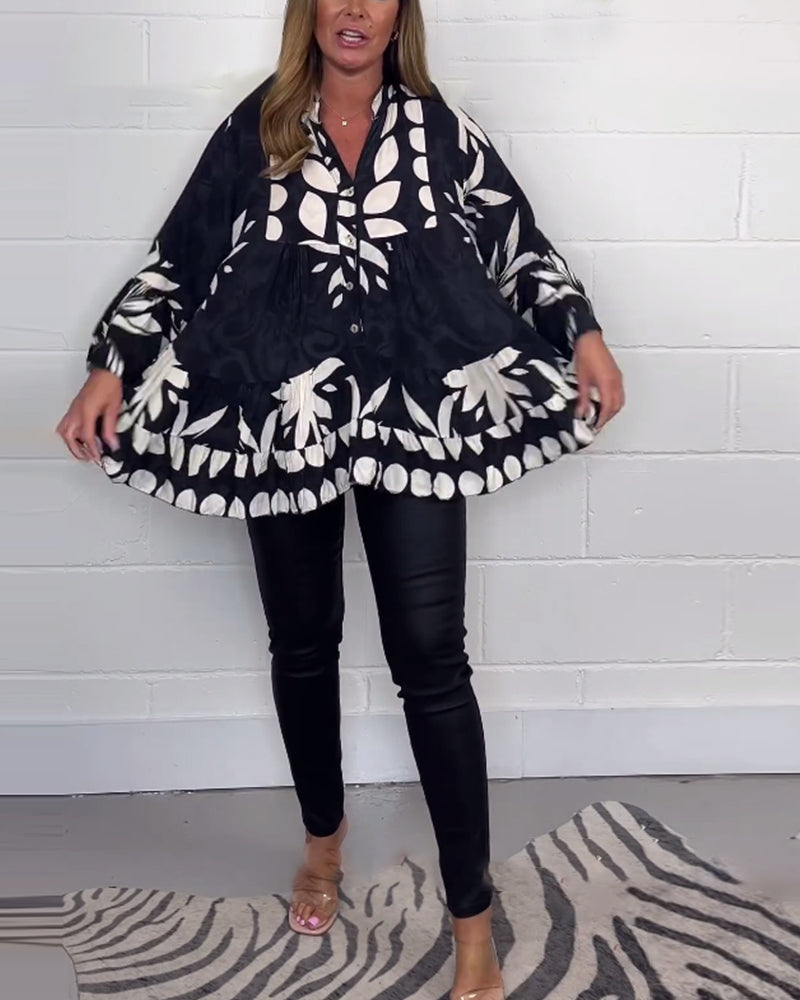 Alix® | Bluse mit Glockenärmeln