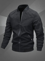 Toby | Sportliche Bomberjacke Für Herren Mit Modernem Freizeitstil – Schwarz