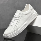 Lina | Belmont Klassischer Sneaker Herren Stil – Weiß